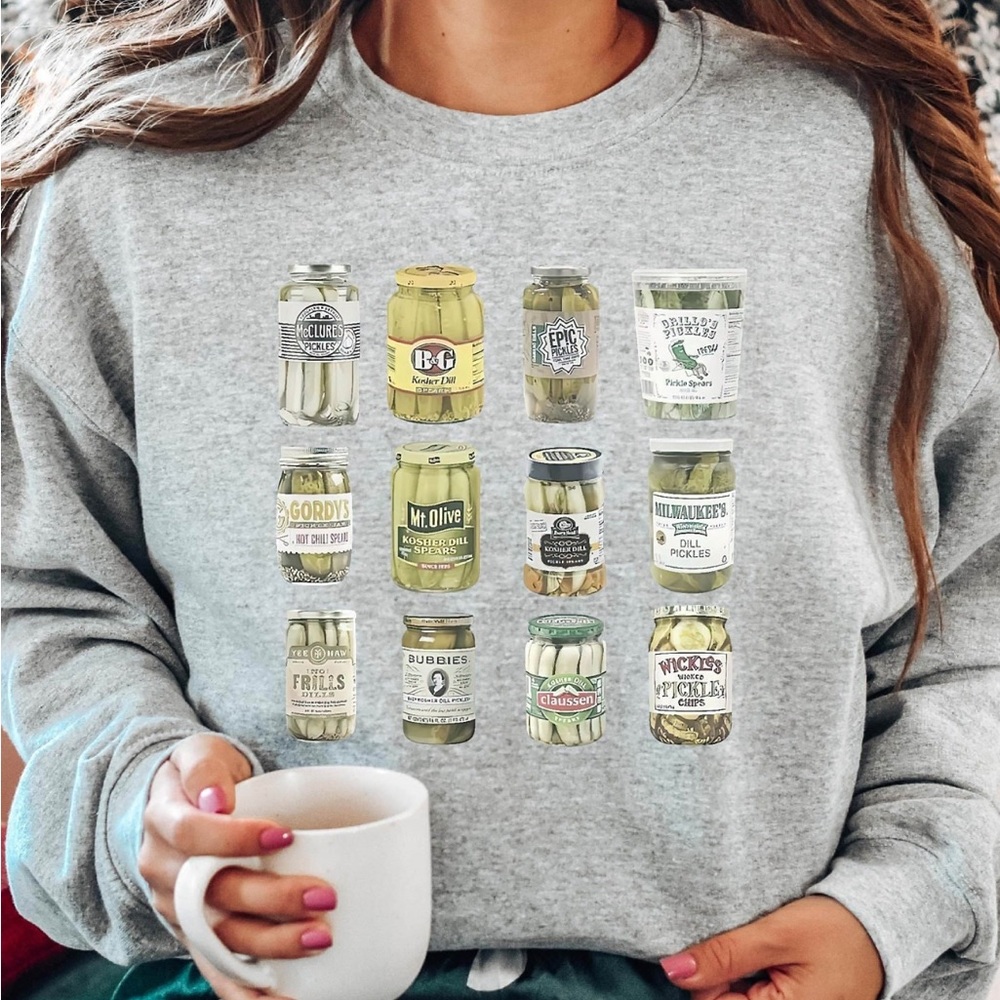 NWOT Pickle Sweatshirt